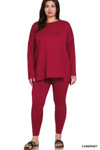 CHILL VIBES LOUNGEWEAR SET (curvy)